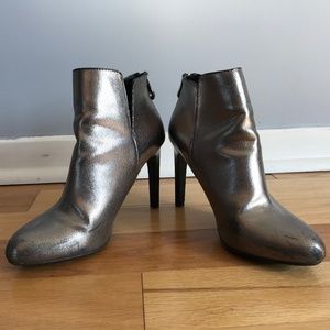 Zara Metalic Booties